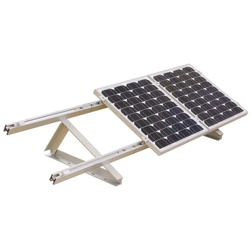 Supporti per il montaggio sul tetto di pannelli solari naturali a forma di C per impianti su larga scala