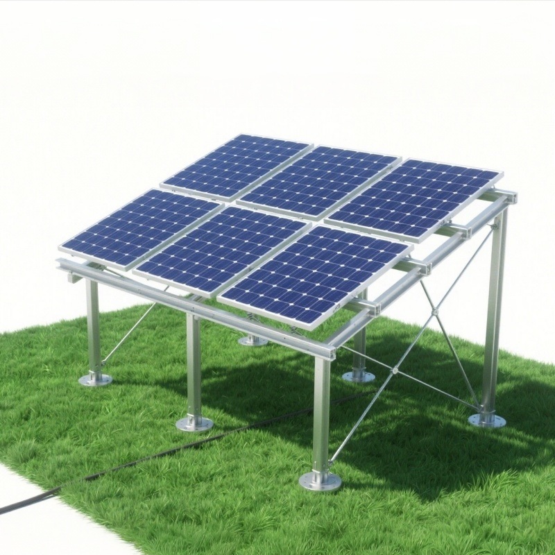 Binario di montaggio per pannelli solari a prezzo di fabbrica in alluminio per staffe per sistemi a tetto