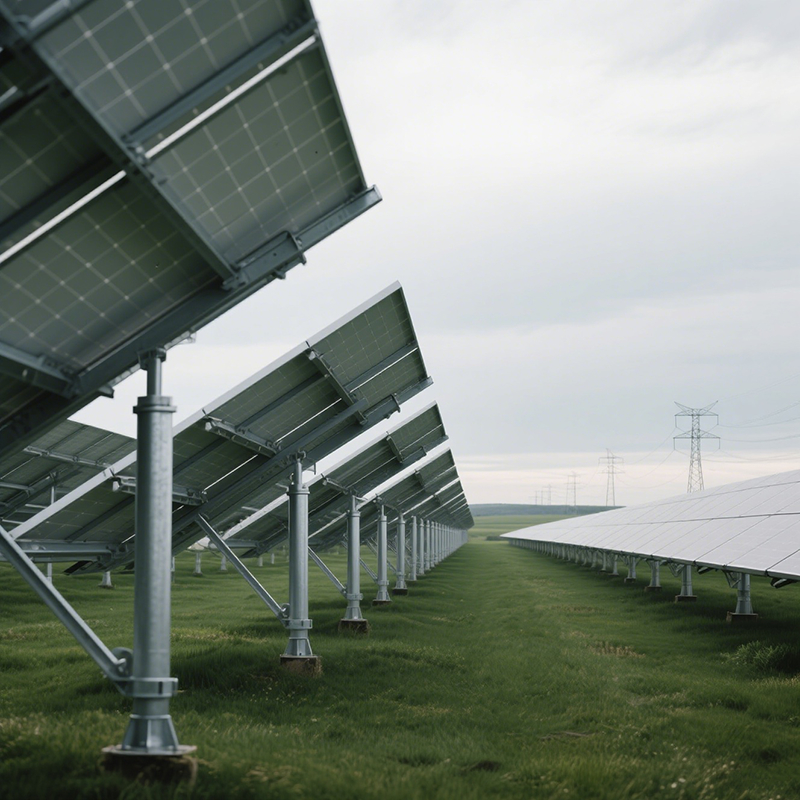 Engineering-Grade Ground-Mounted Solar PV Racking High-Stability Design Suitable for Large-Scale Solar Power Plant Construction Need