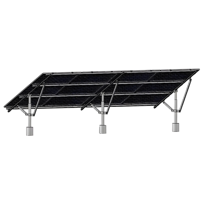 High Strength Solar Panel Mounting Brackets For Solar Power Plant Project With Flexible Connection