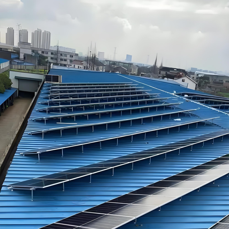 Standing Seam Roof Solar Mounting Brackets No Roof Penetration Fast Installation Customizable