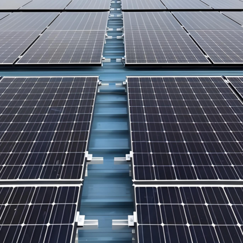 Customizable Standing Seam Clamps for Easy and Fast Solar Roof Installation on Metal Roofs with Different Types of Tin Roofs