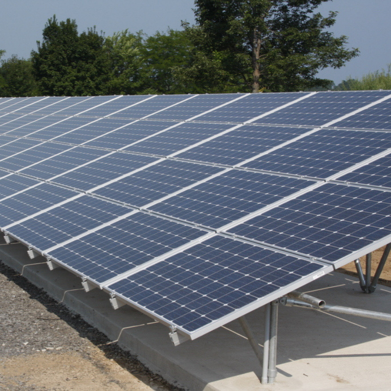 Long Service Life and Environmental Protection with Zinc-Magnesium-Aluminum Steel Ground Solar Mounting Brackets