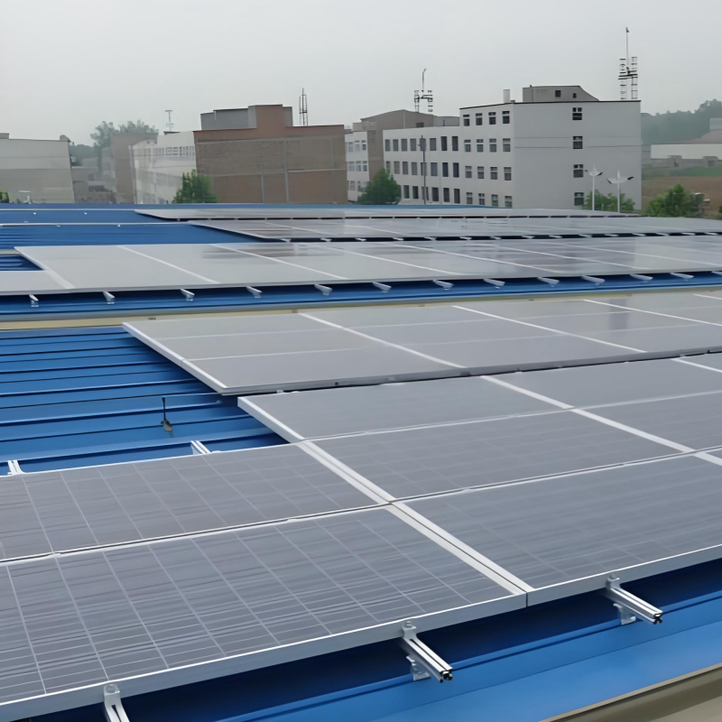 Solar Panel Roof Mounting Brackets for Increased Energy Self-Sufficiency with Economic and Environmental Benefits