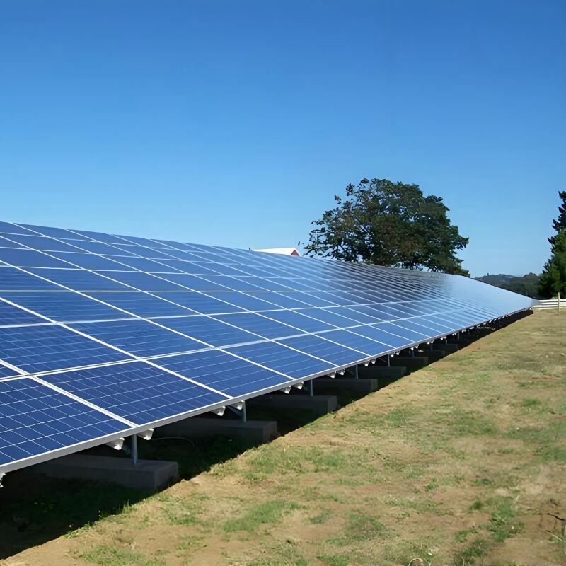 Staffe di montaggio solare a terra per impieghi gravosi con supporto robusto per grandi impianti e applicazioni su scala industriale