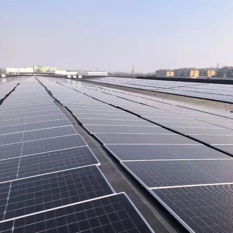 Solar Panel Roof Mounting Brackets Providing Installation and Durable Support for Commercial Solar Panels on Metal Roofs