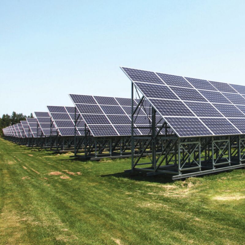 Staffe di montaggio solare a terra: sistema di montaggio flessibile e regolabile con design brevettato per un'installazione sicura e per progetti solari