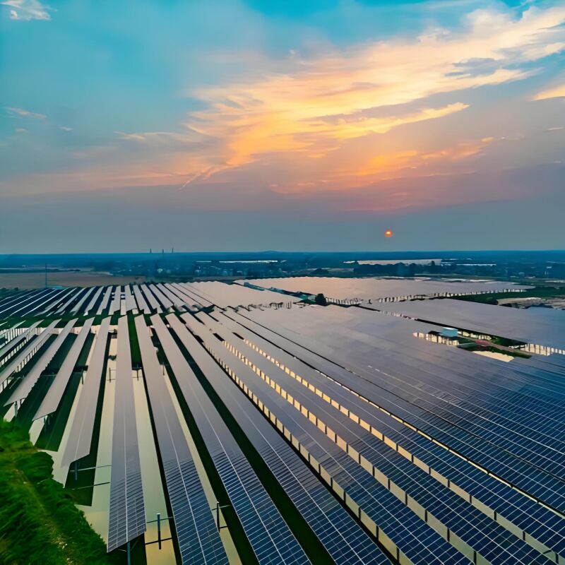 Supporti di montaggio solari a terra per sistemi fotovoltaici su scala di utilità con elevata resistenza al vento e al carico di neve